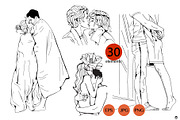 Kisses and hugs, a Person Illustration by Olillia (Thumbnail 5 of 6)