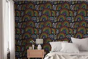 Repeat Pattern Pride Rainbows, a Pattern Graphic by Design Haus Gallery (Thumbnail 3 of 4)