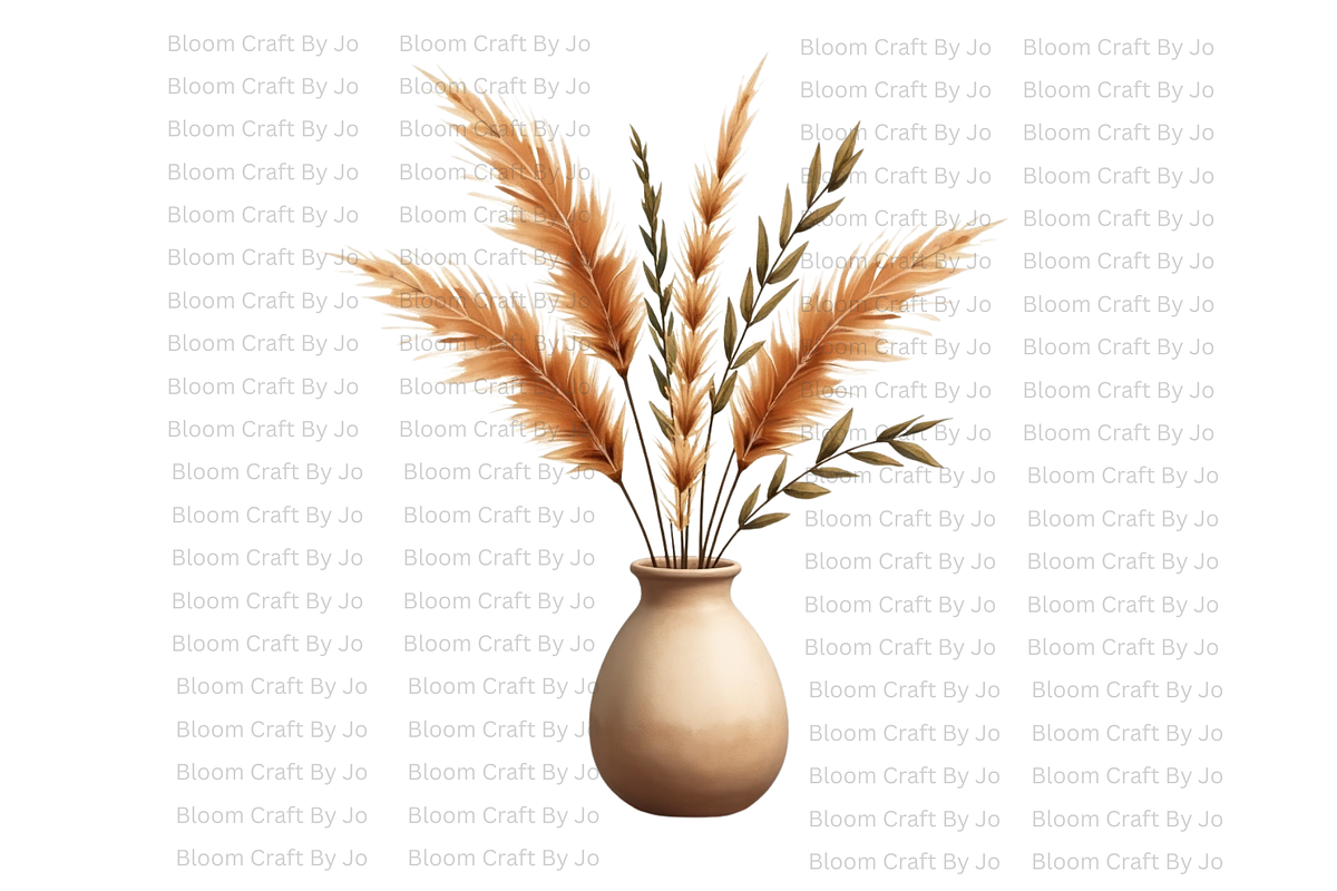 Minimalist Flower Vase - Terracotta, a Decorative Illustration by Bloom Craft Creations (Photo 9 of 10)