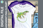 Lizard Illustration Bundle, 21 PNG, an Animal Illustration by Enliven Designs (Thumbnail 7 of 9)