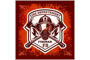 Firemans - T-shirt Graphics, Fire