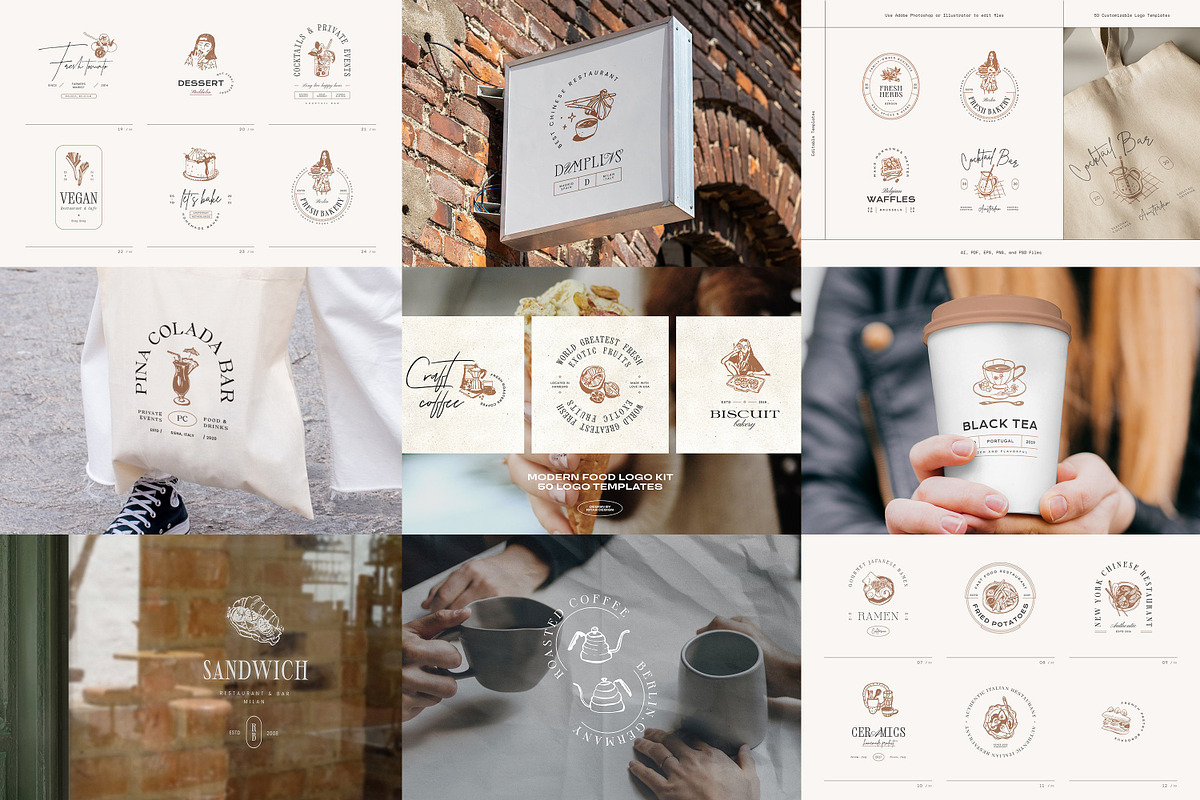 Modern Logo Bundle, a Branding & Logo Template by iStar Design (Photo 14 of 40)