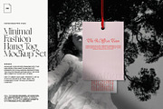 Minimal Fashion Hang Tag Mockup Set, a Mockup by ReAffirm (Thumbnail 3 of 6)