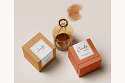 Amber Glass Candle Mockup, a Product Mockup by mockupocka (Thumbnail 10 of 15)