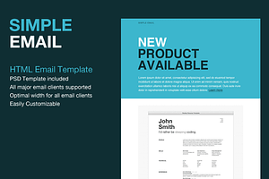 Simple HTML Email Template
