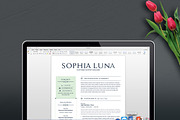 Clean Resume Template MS Word, a Resume Template by ResumeInventor (Thumbnail 6 of 7)