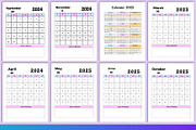2024-2025 Summer planner Canva, a Stationery Template by Designmela01 (Thumbnail 6 of 6)