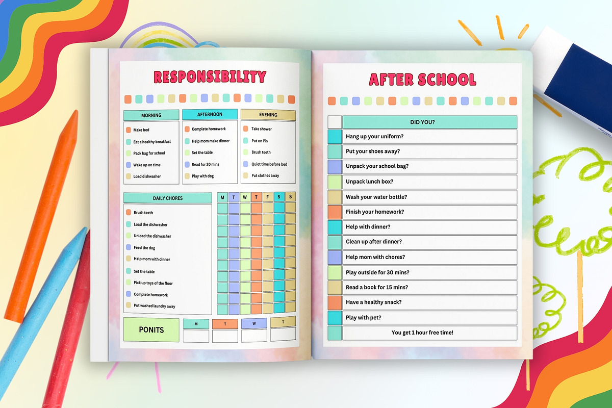 2026 Kids Chore Charts preview 6