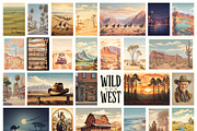 123 Wild West Prints, a Background Graphic by ApetekMarket (Thumbnail 3 of 7)