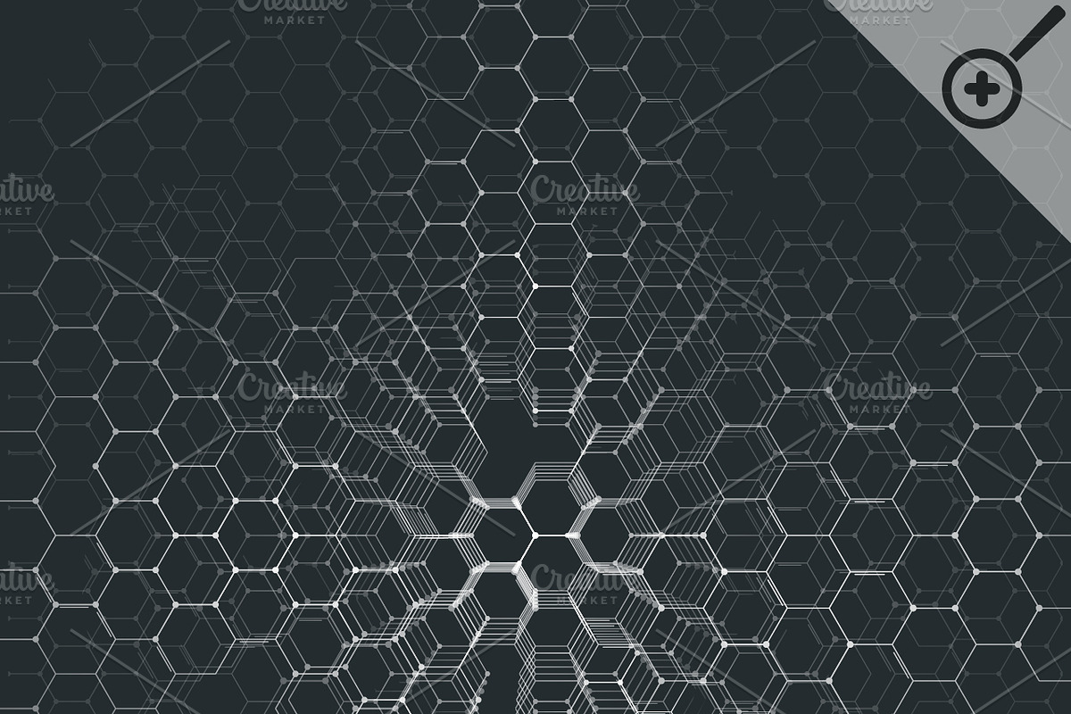 Chemistry 3D pattern B.C., a Healthcare Illustration by VectorShop (Photo 1 of 6)