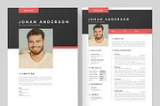 Resume/CV 3 Page Design | Word, a Resume Template by HiveArts (Thumbnail 2 of 7)