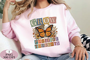 Grow Through What You Go Through Png, an Illustration by Daily.Designs (Thumbnail 4 of 5)