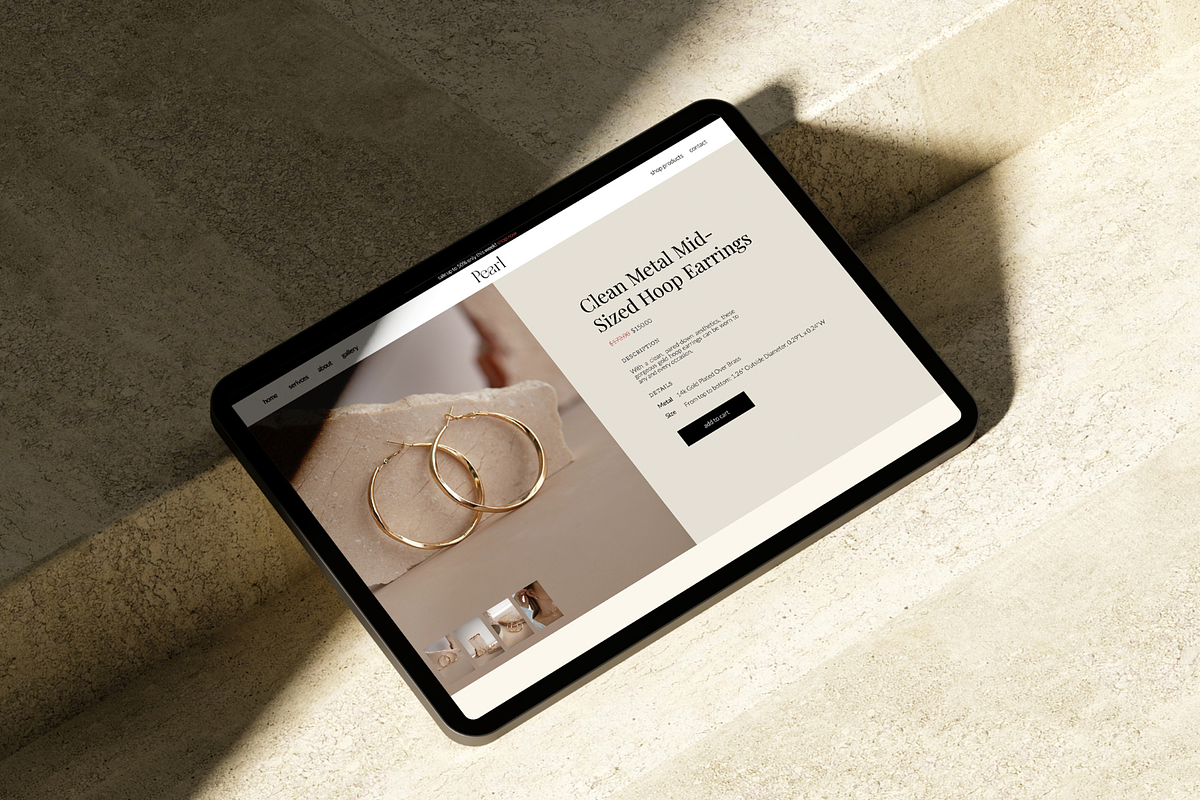 Showit Shop Add-on template, a Landing Page Template by Digital&Chic (Photo 4 of 6)