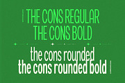 The Cons - Condensed Sans Serif Font, a Sans Serif Font by Afkari Studio (Thumbnail 10 of 10)