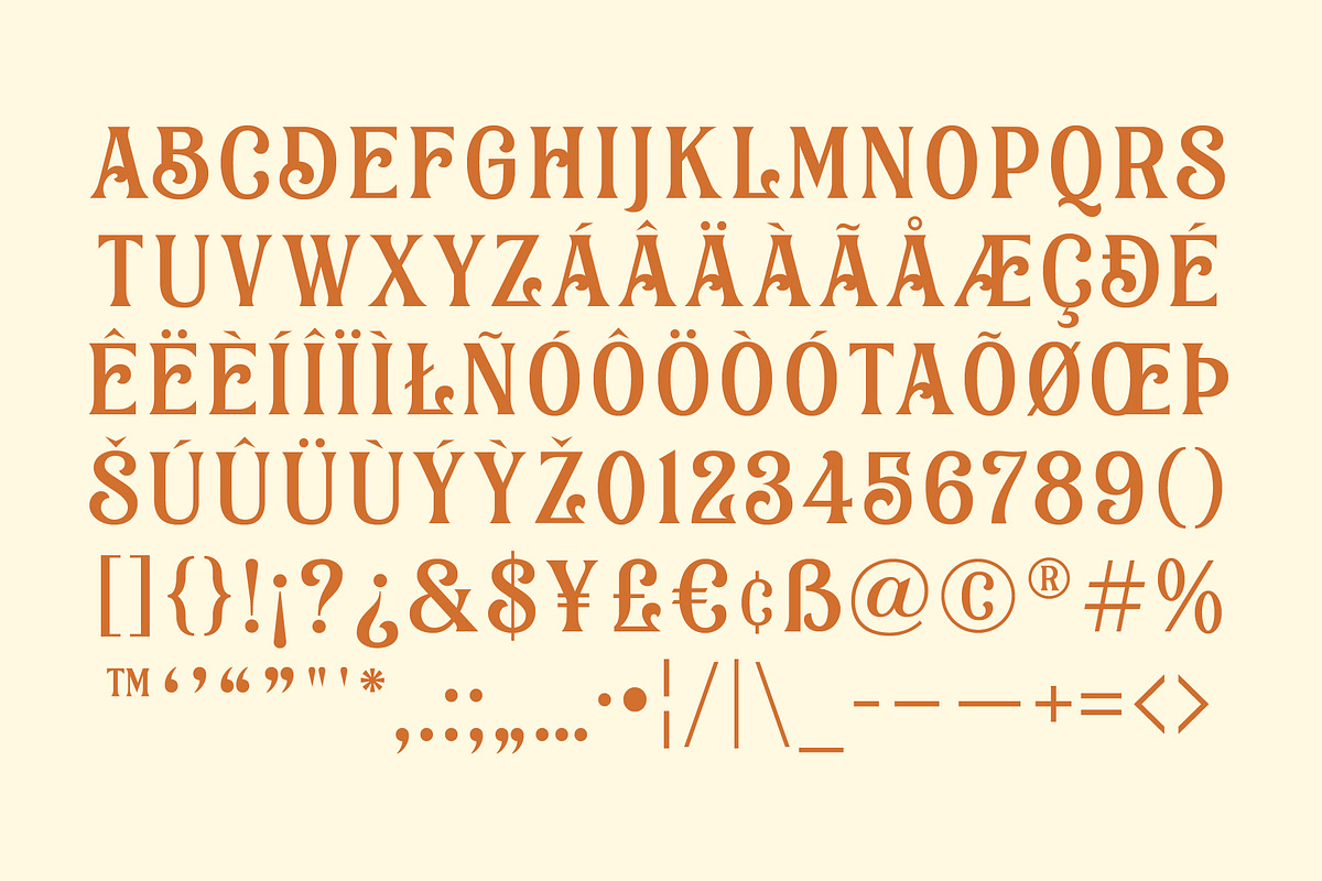 Lucca - A Vintage Italian Font, a Serif Font by The Type Fella (Photo 2 of 8)