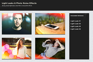 Light Leaks & Photo Noise Effects