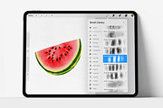 Procreate Realistic Fruit Texture, a Brush Add-On by HopeArtIllustration (Thumbnail 3 of 9)