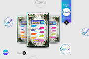 Christmas Event Schedule Flyer, a Flyer Template by Aam360 (Thumbnail 1 of 3)