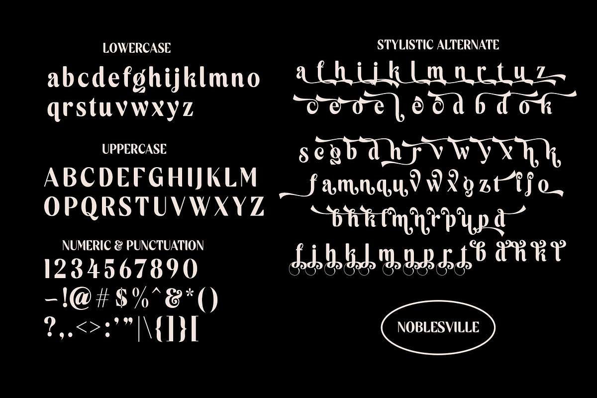 Noblesville, a Sans Serif Font by INKSUN™ (Photo 11 of 12)