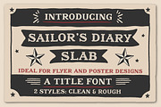 Sailors Diary Font Bundle, a Sans Serif Font by BAD TASTE (Thumbnail 3 of 14)