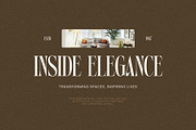Sawome Elegant Serif Font Typeface, a Serif Font by Perfectype (Thumbnail 5 of 7)