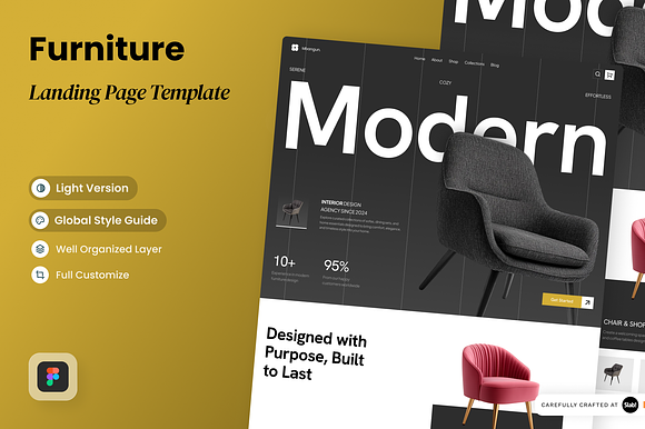 Mbangun - Furniture Landing Page preview 5