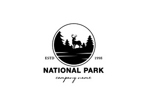 National Park Logo Design, a Branding & Logo Template by AlvinStd