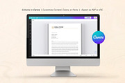 Letterhead, a Stationery Template by DesignDevisers (Thumbnail 8 of 10)