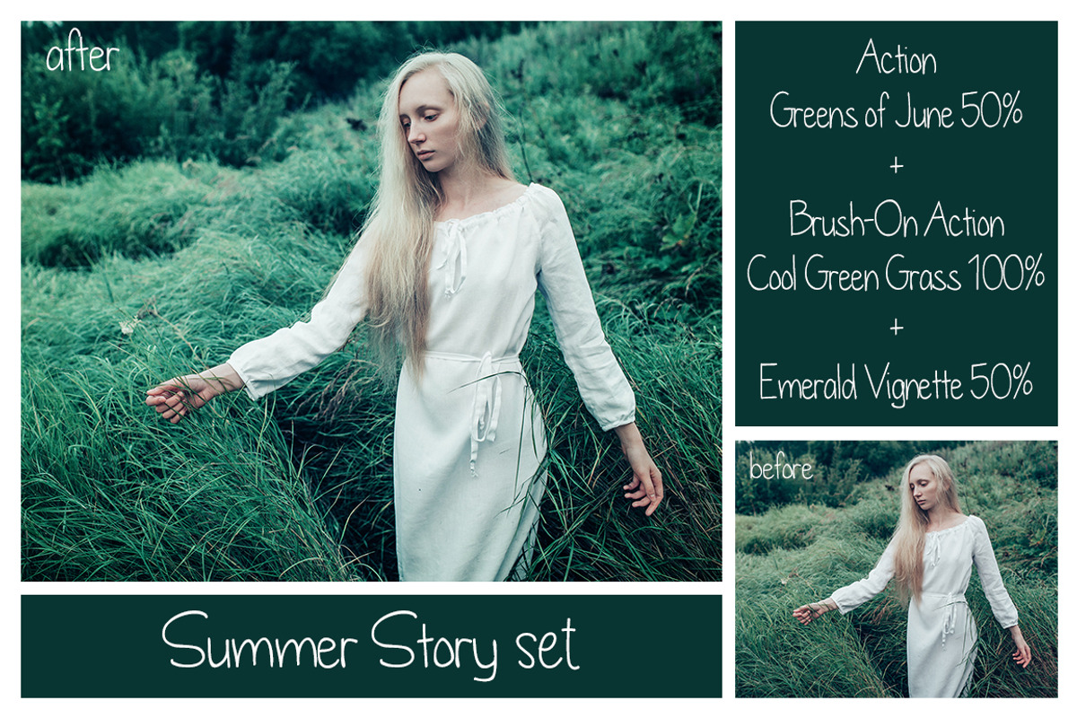 Summer Story - PS Actions Set, an Action Add-On by LovePhotoMoment (Photo 2 of 7)