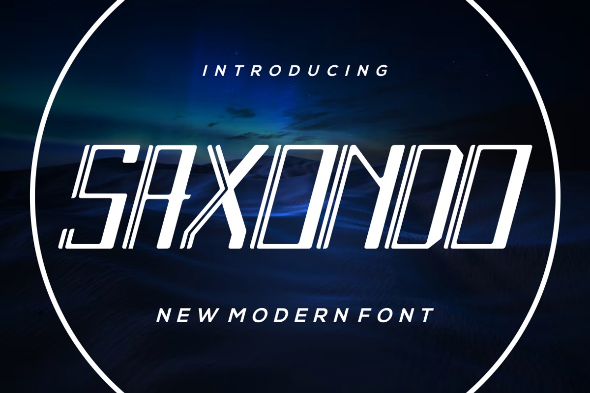 Saxondo font, a Serif Font by VectorCraft (Photo 2 of 4)