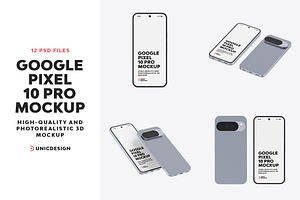 Google 10 Pro Mockup, an Android Mockup by UnicDesign