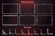 Dark Alchemy UI Set, an Object Illustration by Olga Ryzychenko (Thumbnail 5 of 10)