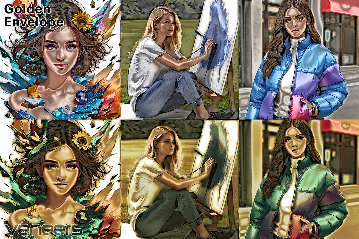Veneers - Photoshop FX for AI images, an Action Add-On by Pencil Pixels (Photo 13 of 30)