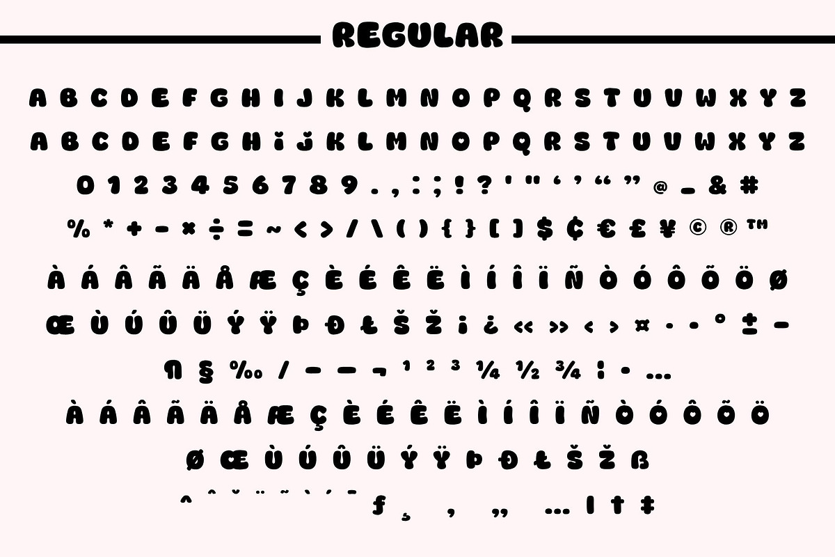 Fox Orbit Font, a Symbol Font by Fox7 By Rattana (Photo 10 of 15)