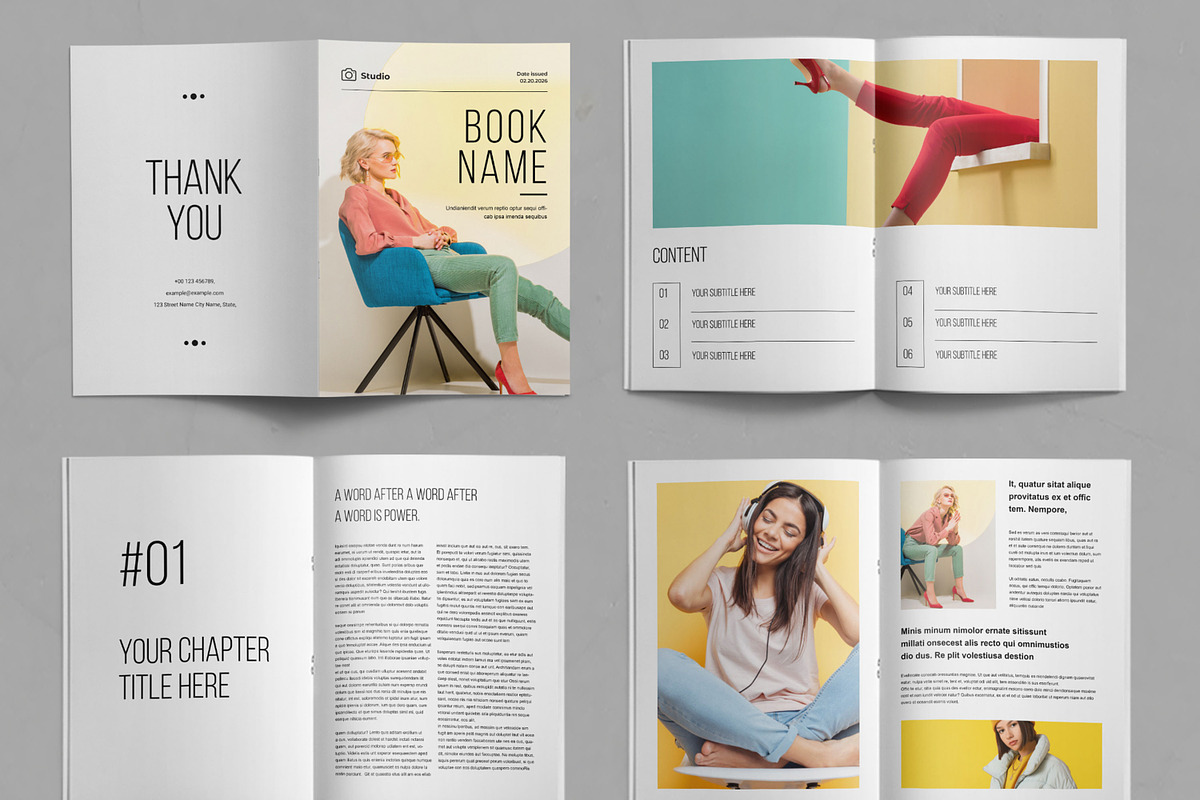Book Layout, a Brochure Template by ContestDesign (Photo 2 of 3)