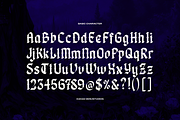 Kujang | Modern Blackletter, a Blackletter Font by Denustudios (Thumbnail 9 of 11)