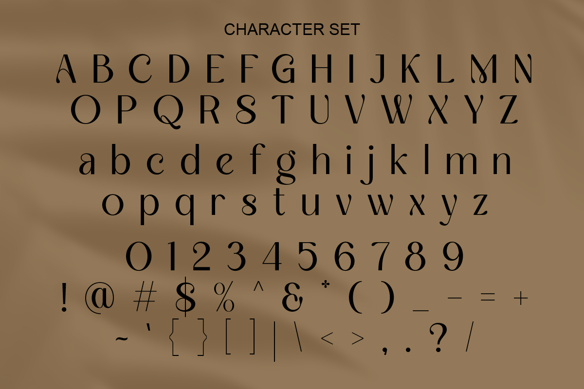Sparkling Mellow - Elegant Serif, a Serif Font by RagamKata (Photo 7 of 9)