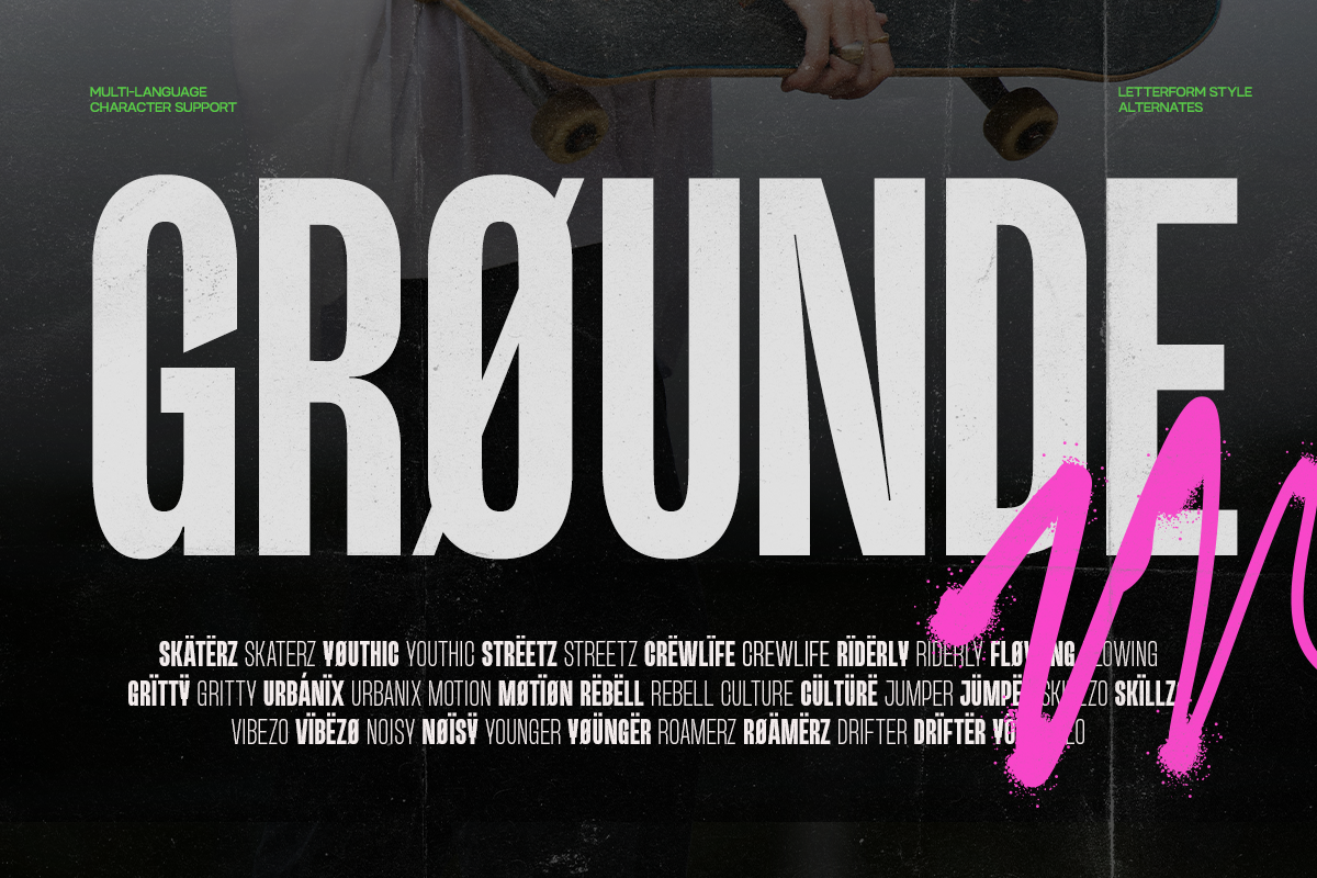 TRT Midgod – Modern Condensed, a Sans Serif Font by truetype (Photo 10 of 15)