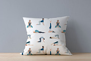 Big bundle of yoga postures, an Illustration by Sunnyfields (Thumbnail 7 of 15)