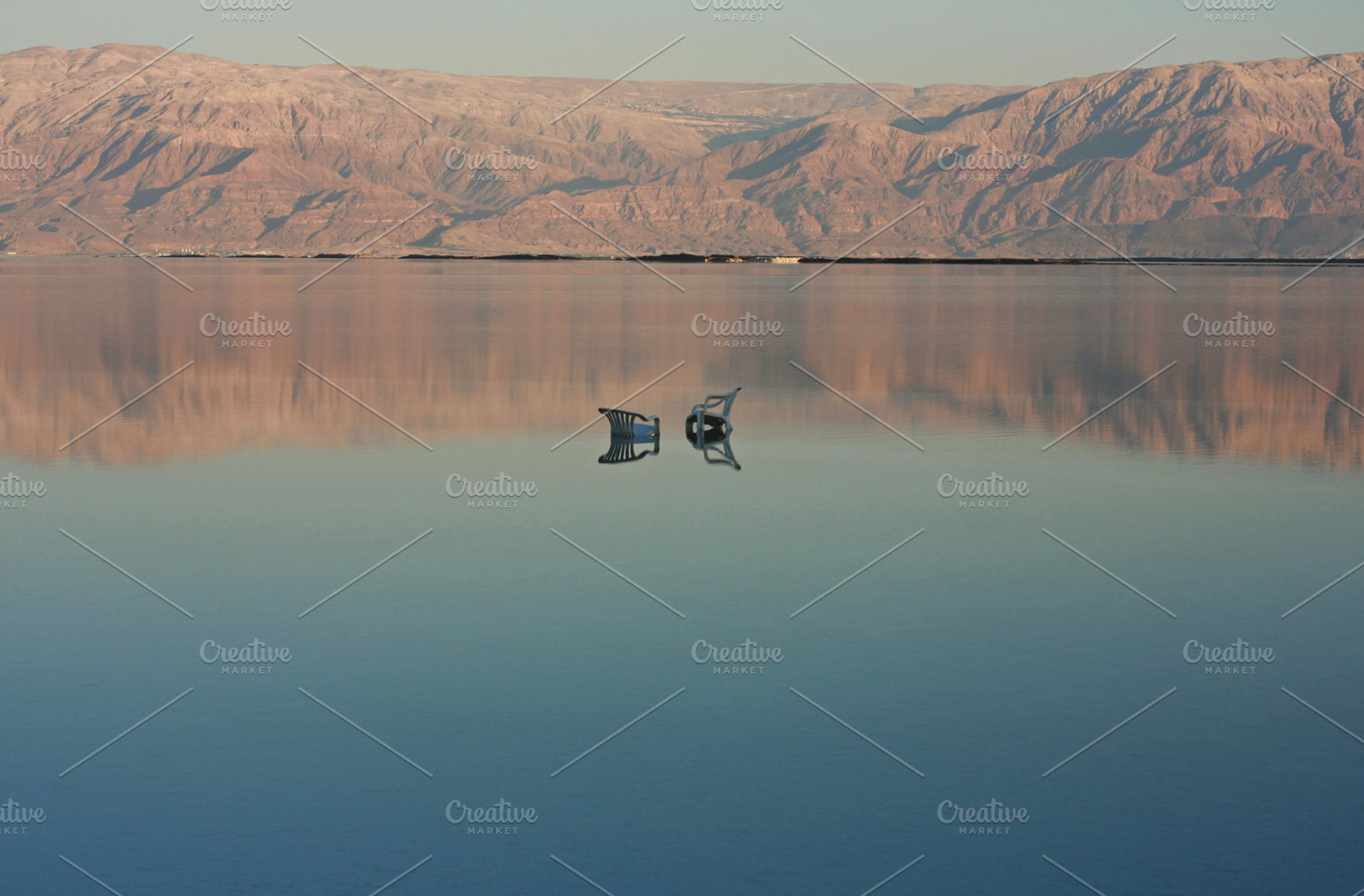 Sea. The Dead sea., a Nature Photo by Wonderful World