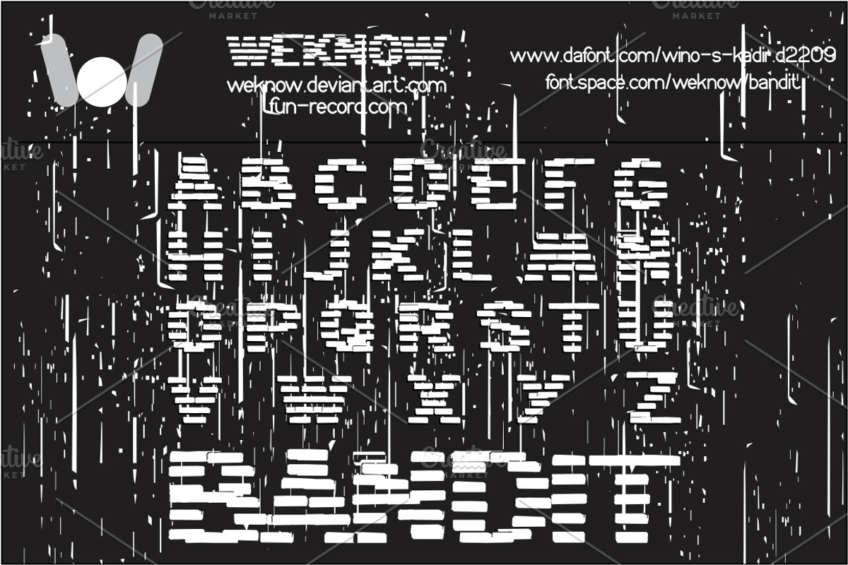 bandit font