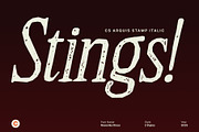 CS Arquis Stamp, a Serif Font by Craft Supply Co. (Thumbnail 3 of 8)