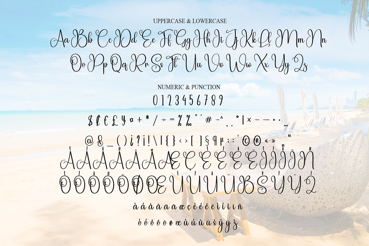 Holiday | Script Font, a Handwritten Font by Scratchones (Photo 7 of 8)