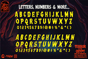 Terror in the Crypt, a Handwritten Font by Remedy667 (Thumbnail 5 of 5)