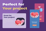 Valentine's Day 3D Icon Pack, an Emoji Icon by Creative Perspective (Thumbnail 6 of 8)
