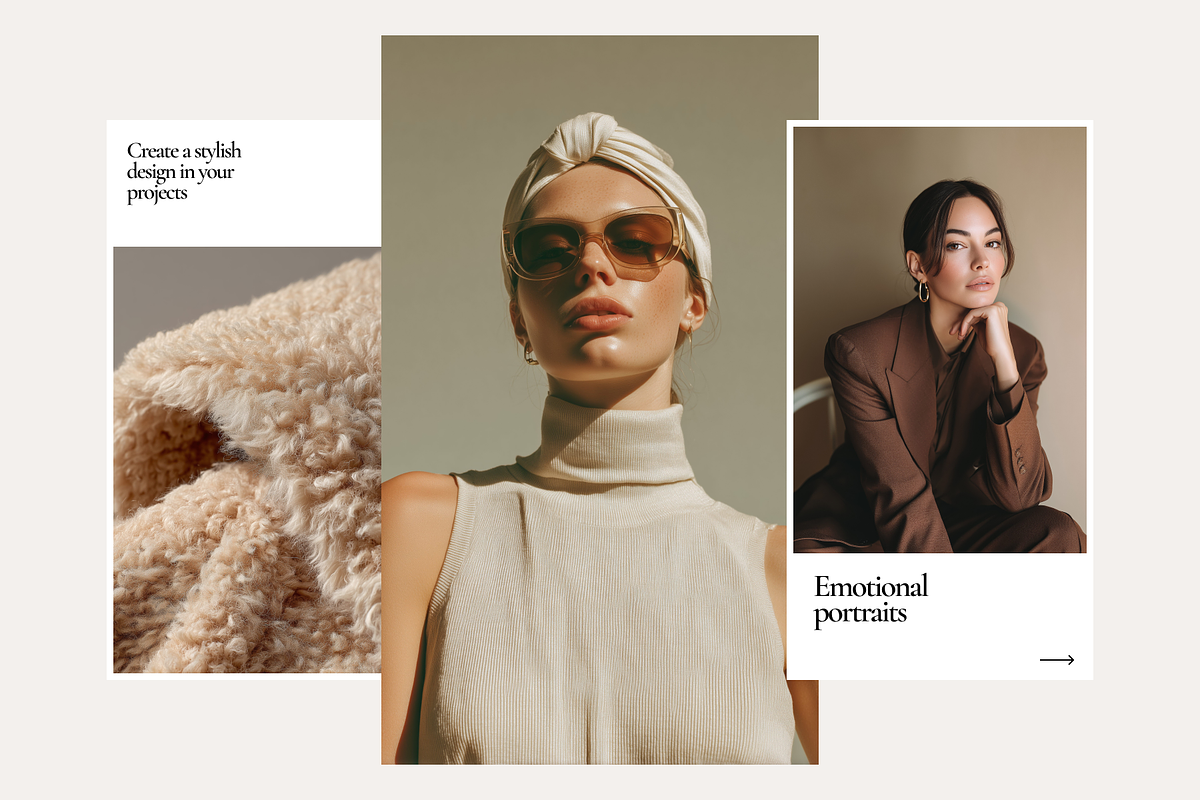 183 Beige Fashion Stock Images, a Beauty & Fashion Photo by Welovegraphics (Photo 5 of 10)