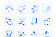 100 Business Icons, an Outline Icon by Vectors Market (Thumbnail 7 of 9)