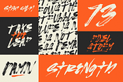 Fake Plastic | Handpainted Brush, a Handwritten Font by Ardana Creative (Thumbnail 4 of 14)
