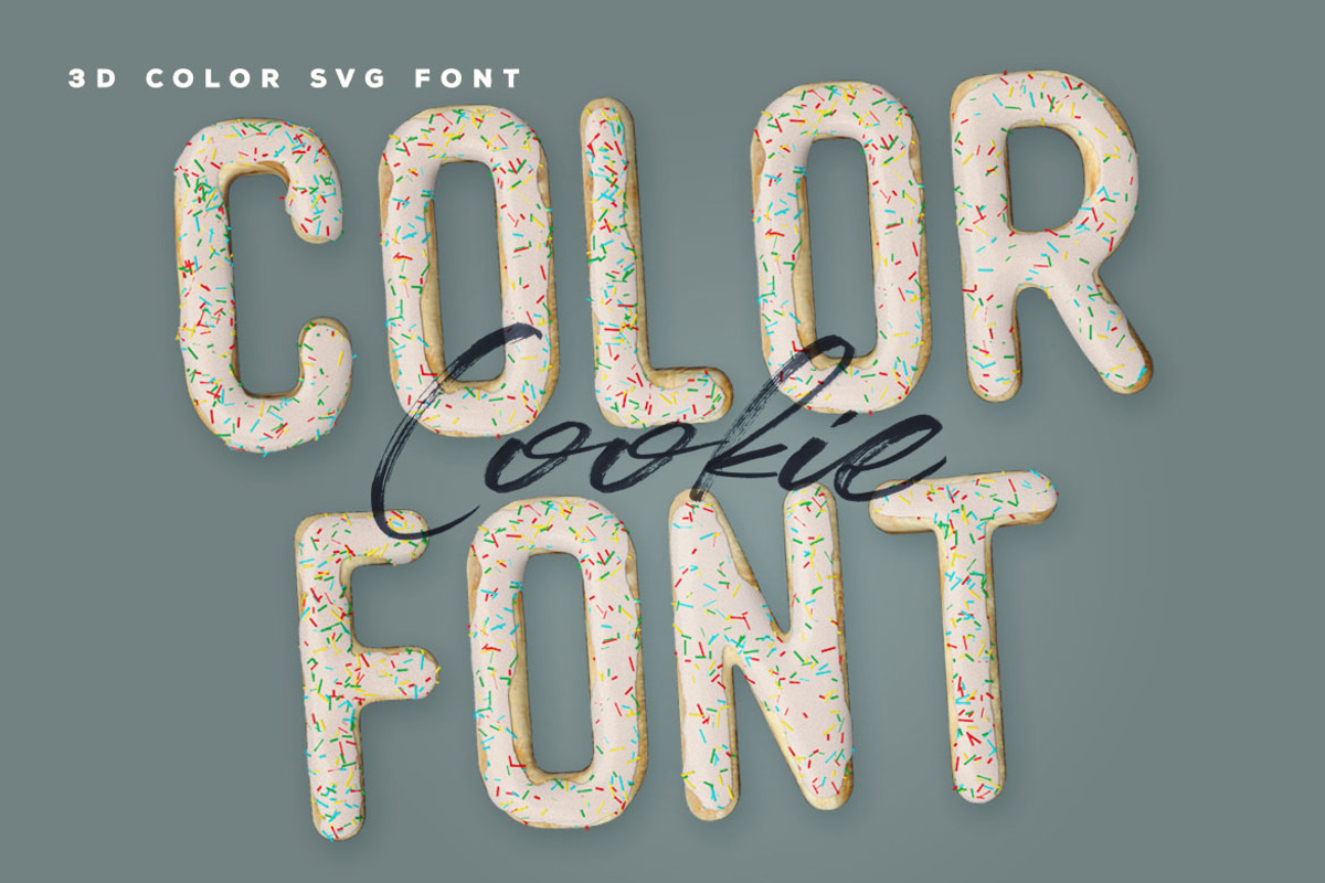 Huge Color SVG Font Bundle – 100 Set, a Font by Deeezy (Photo 18 of 102)