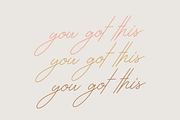 Renattosa, a Script Font by DYSA Studio (Thumbnail 2 of 15)